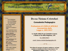Tablet Screenshot of pedagogista.info